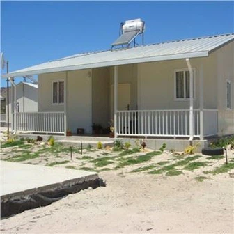 Lekki dom z prefabrykatów ze stali